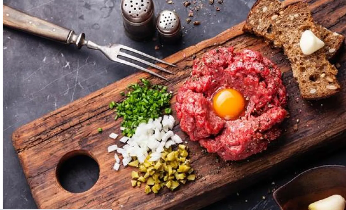 Why do we eat beef tartare in France ?